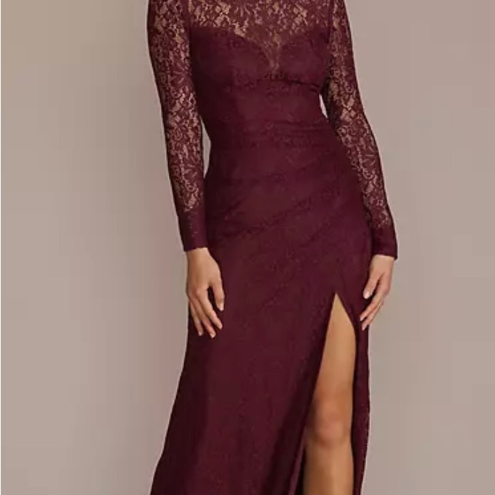 David’s Bridal long dress